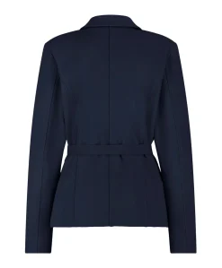 Dames blazer blauw