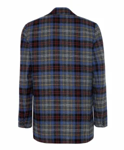 Dames blazer blauw