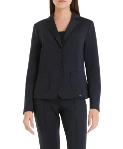 Dames blazer blauw