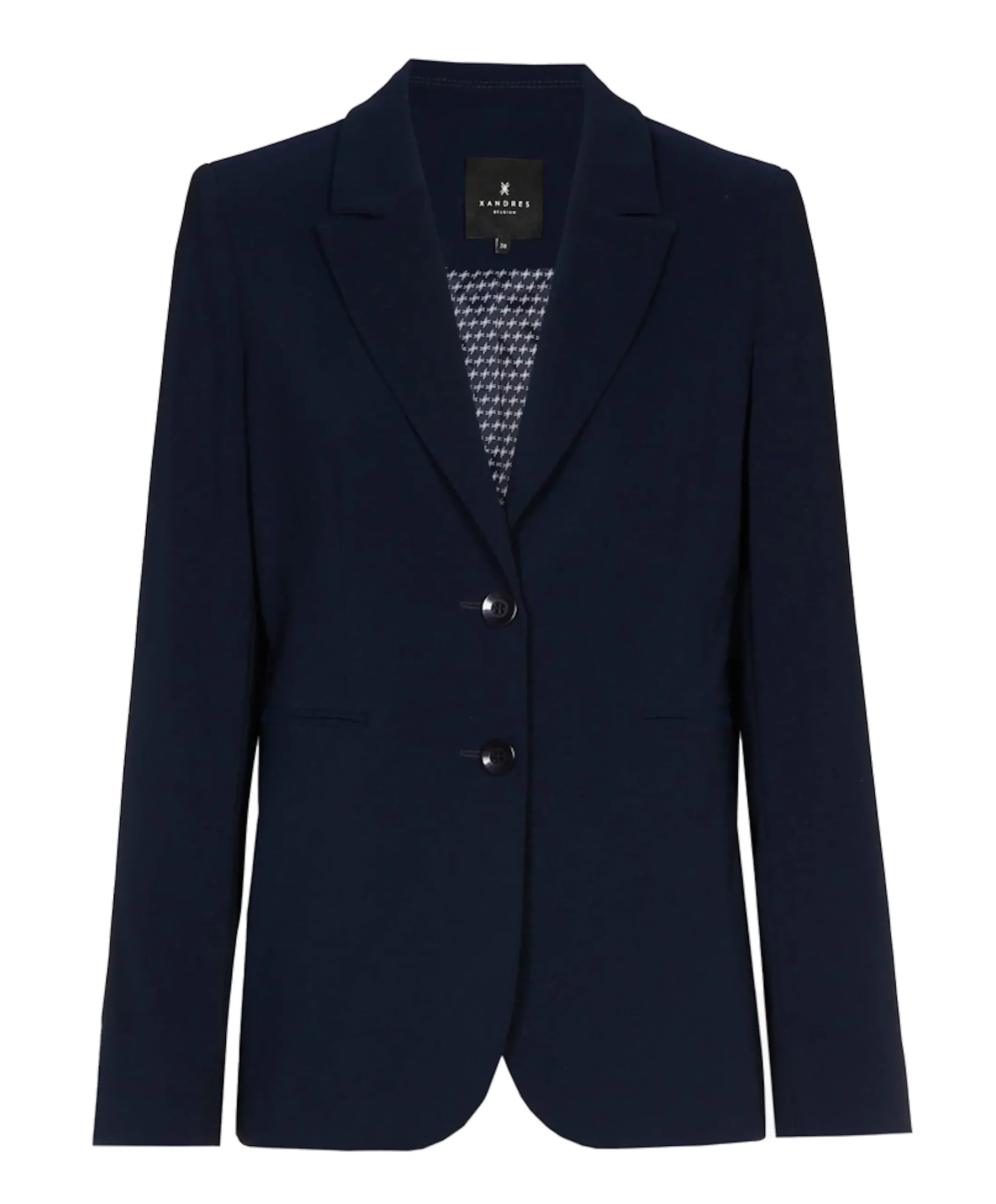 Dames blazer blauw