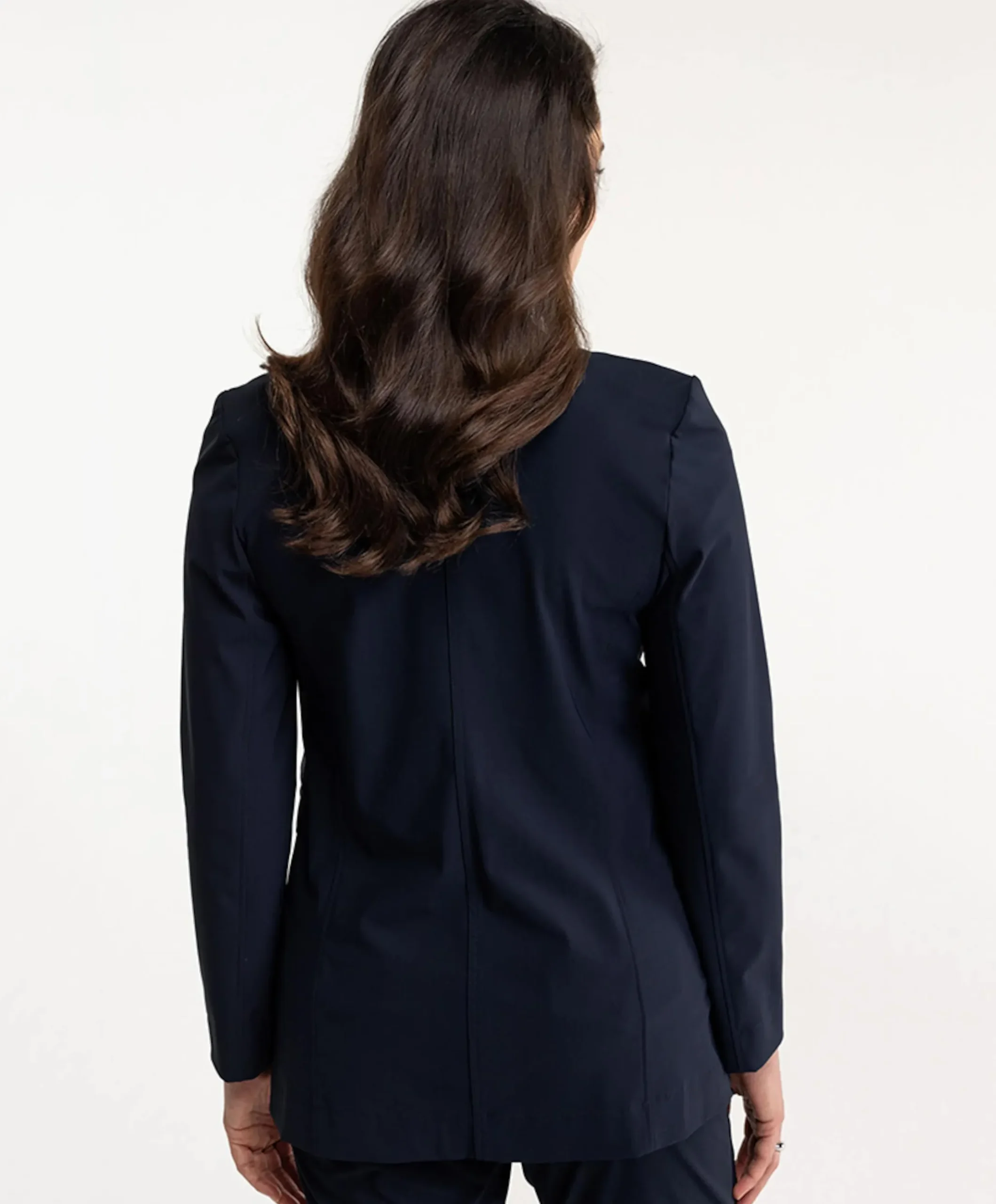 Dames blazer blauw