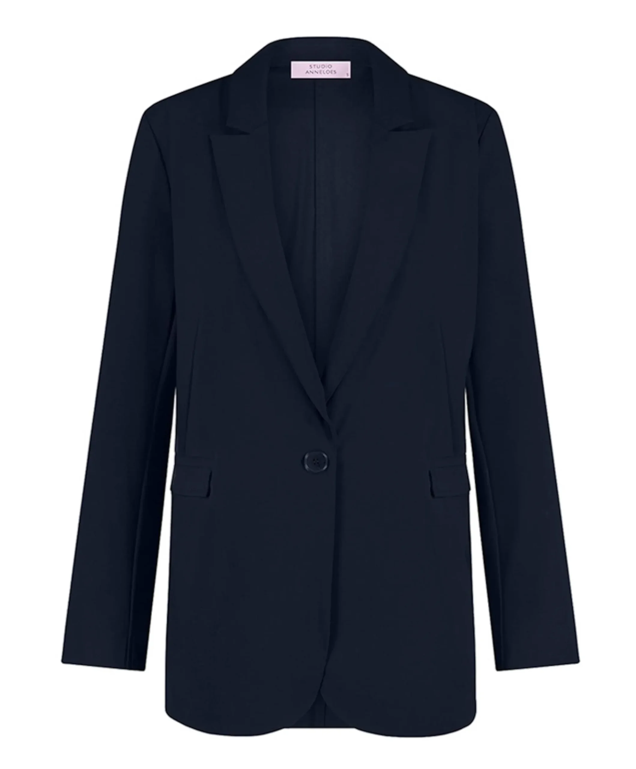 Dames blazer blauw