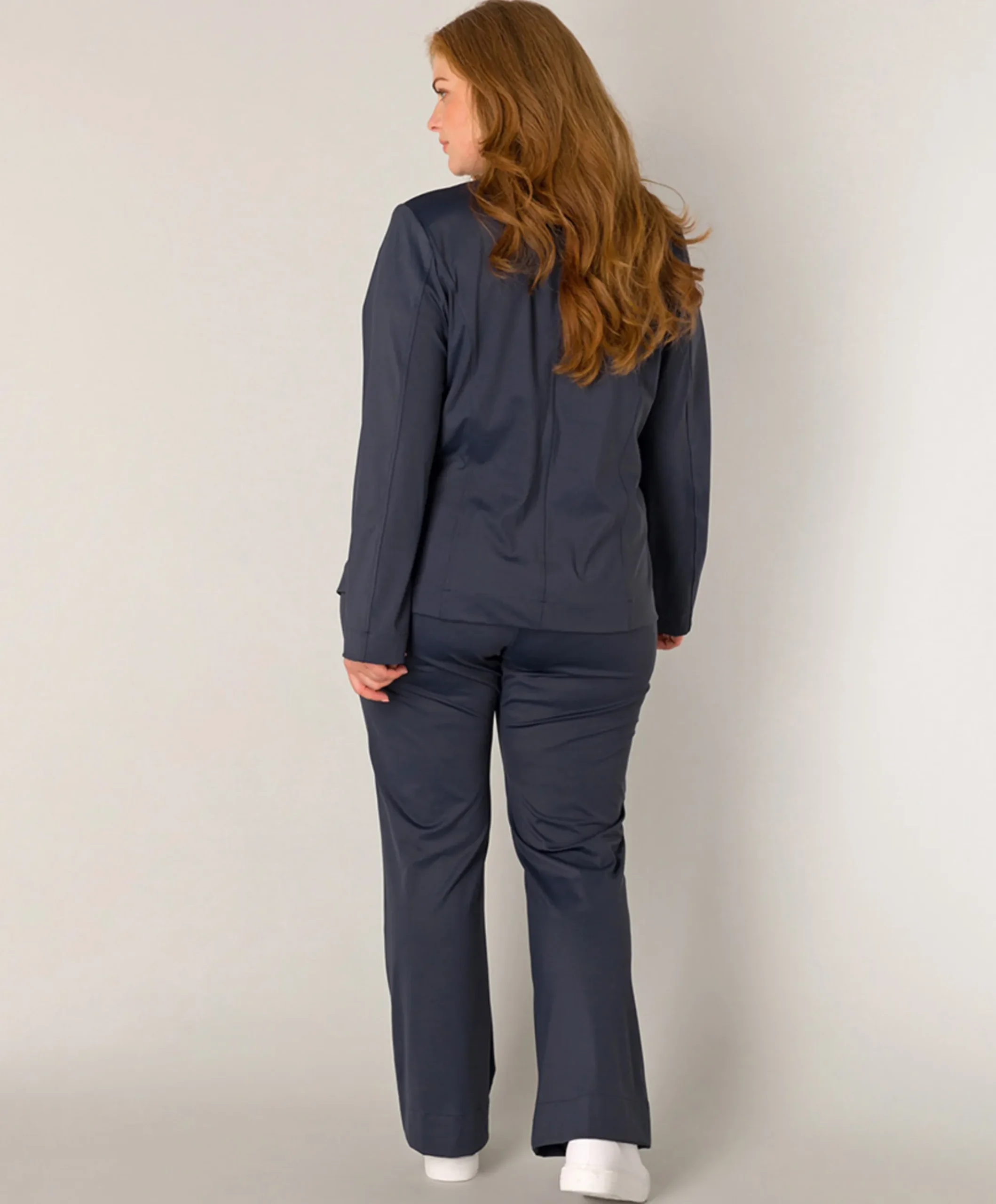 Dames blazer blauw