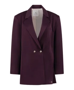 Dames blazer bordeaux