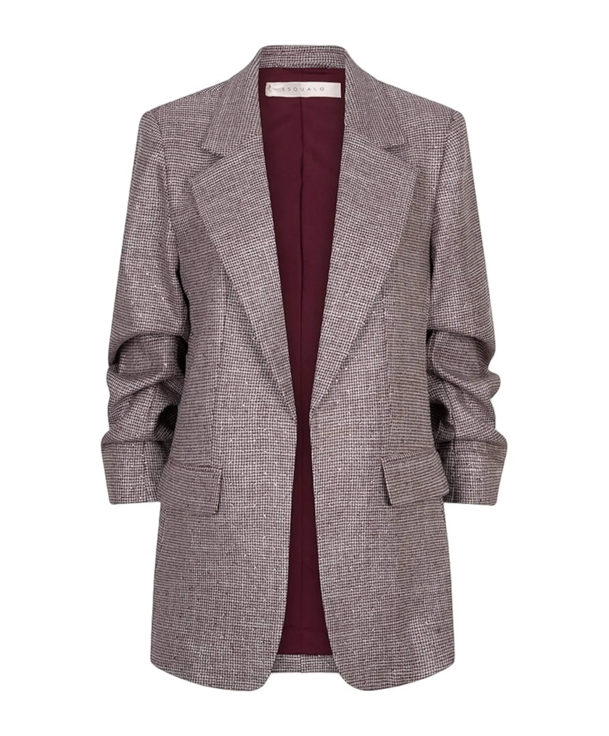 Dames blazer bordeaux