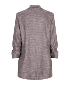 Dames blazer bordeaux