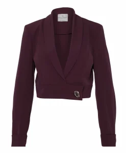 Dames blazer bordeaux