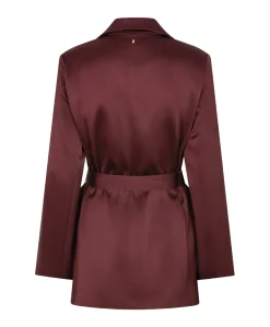 Dames blazer bordeaux