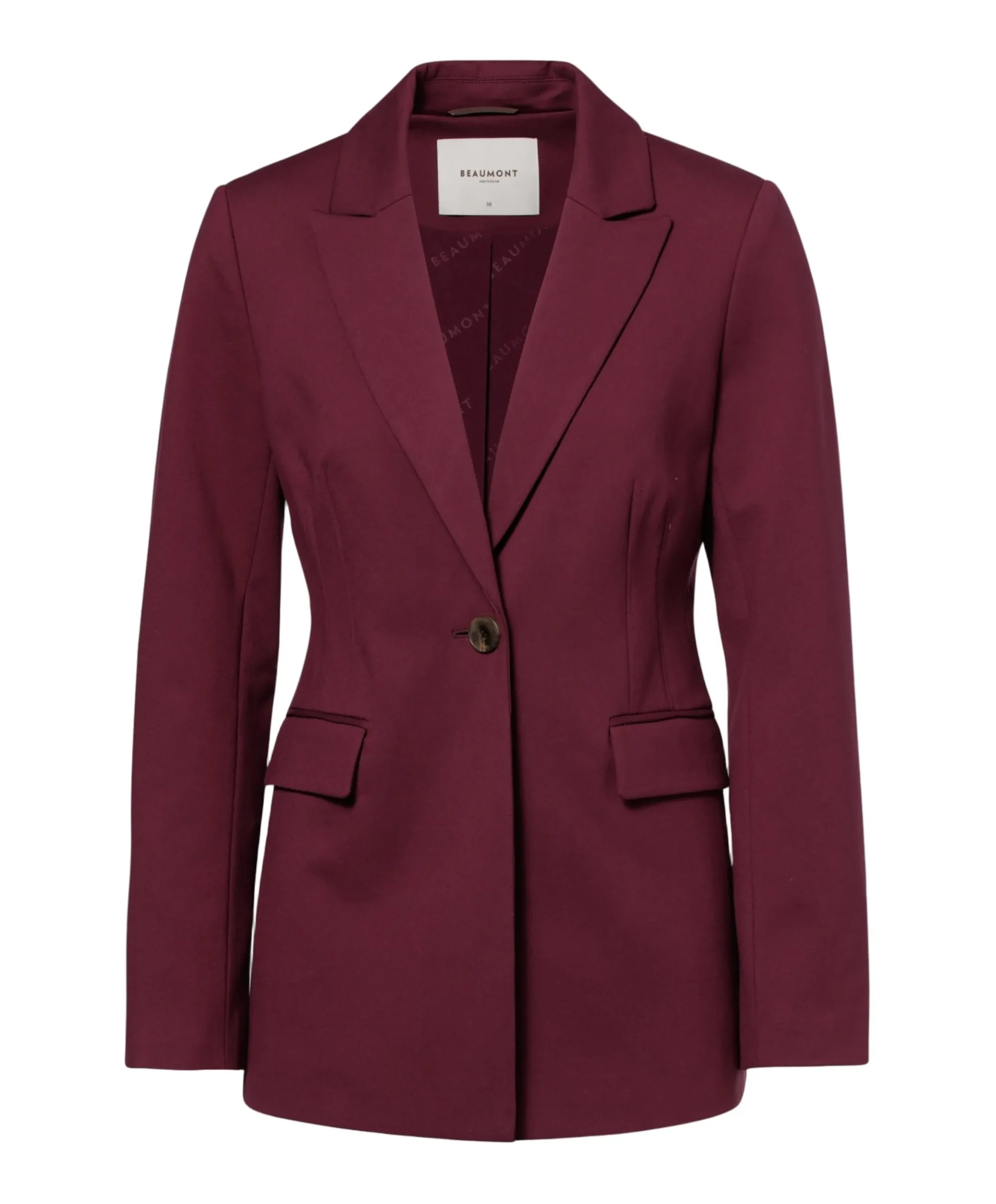 Dames blazer bordeaux
