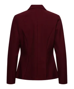 Dames blazer bordeaux