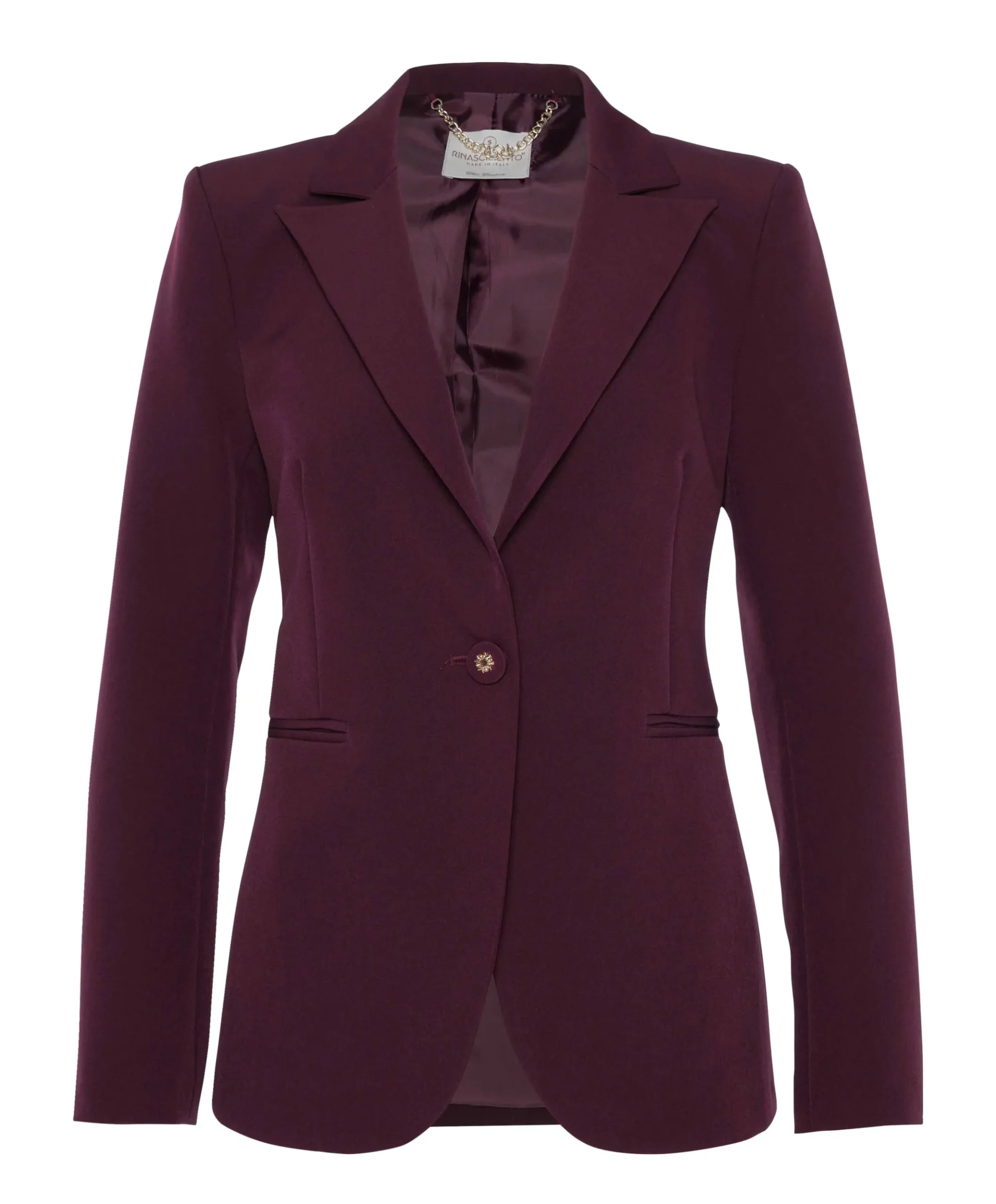 Dames blazer bordeaux