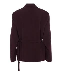 Dames blazer bordeaux