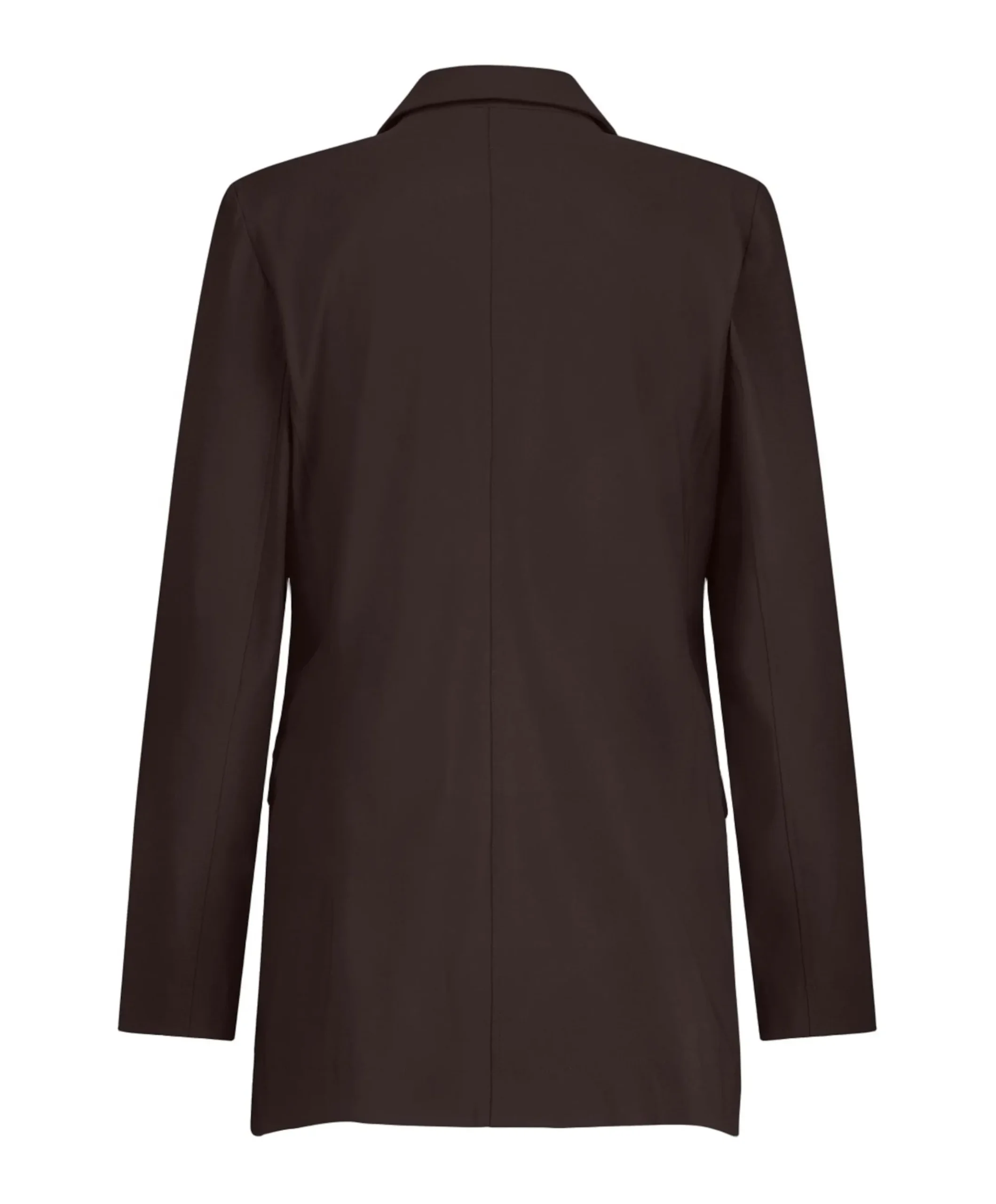 Dames blazer bruin