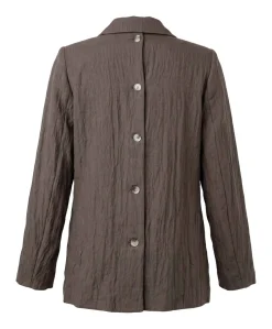 Dames blazer bruin