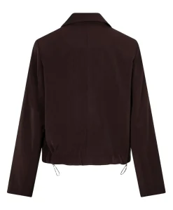 Dames blazer bruin