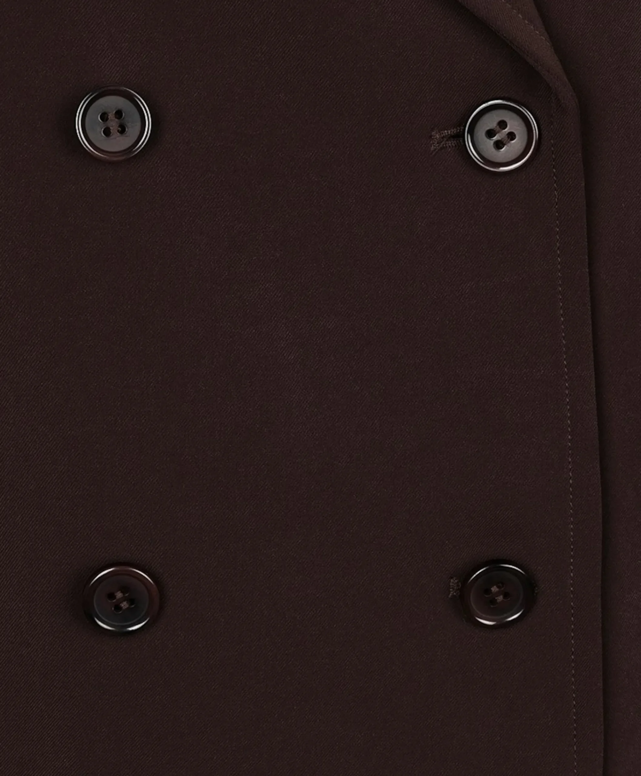 Dames blazer bruin