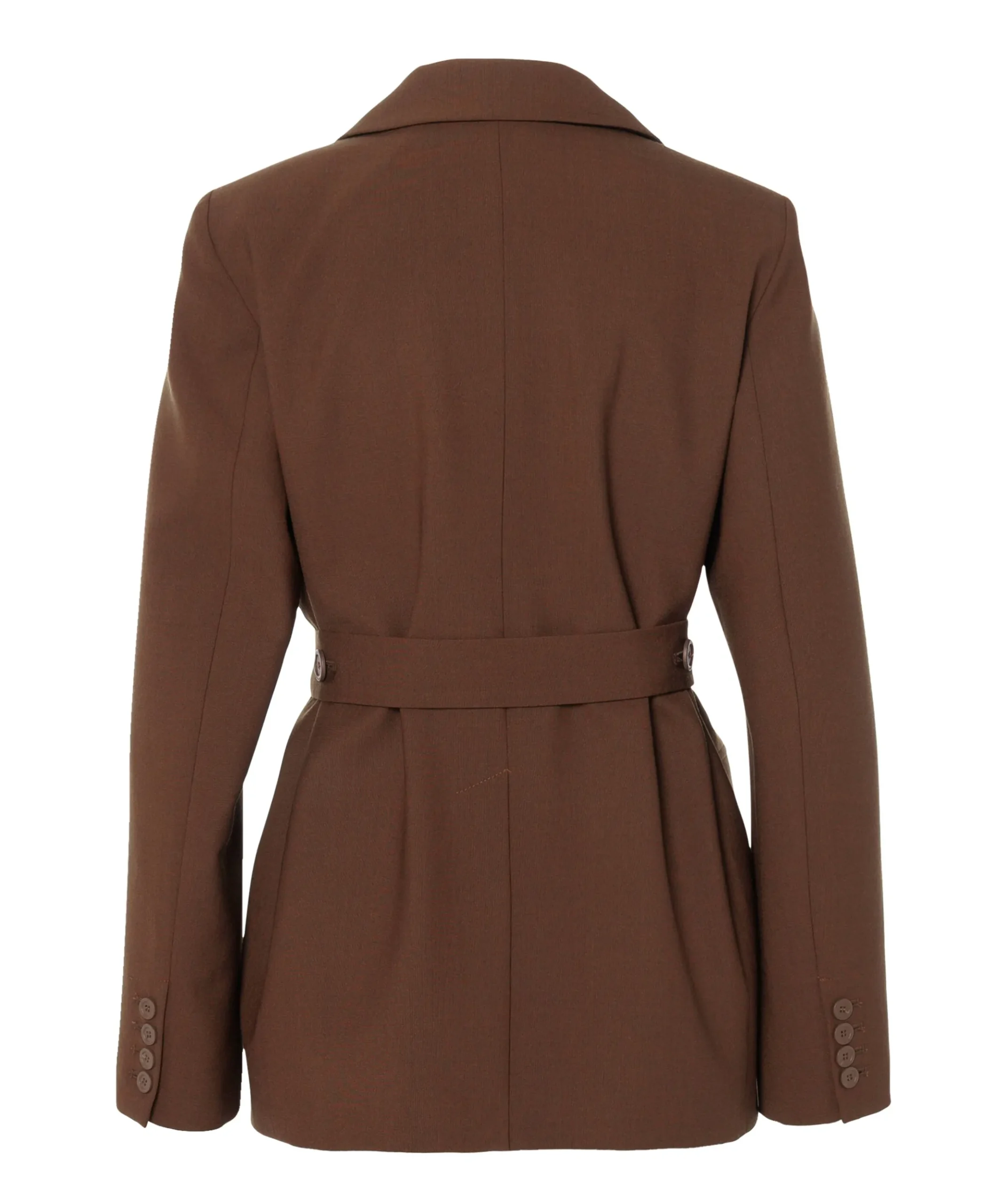 Dames blazer bruin