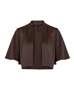 Dames blazer bruin