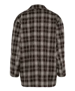 Dames blazer bruin
