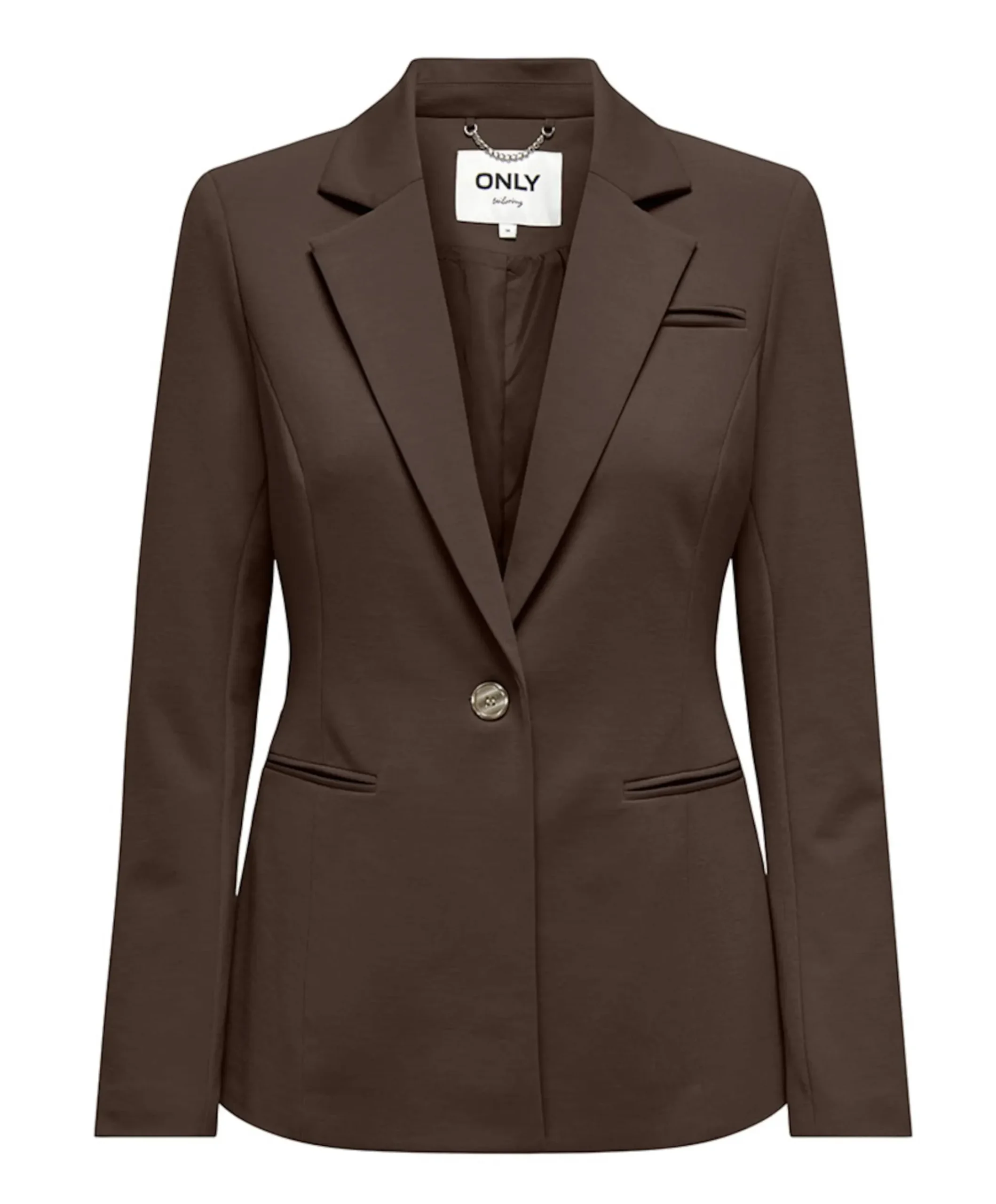 Dames blazer bruin