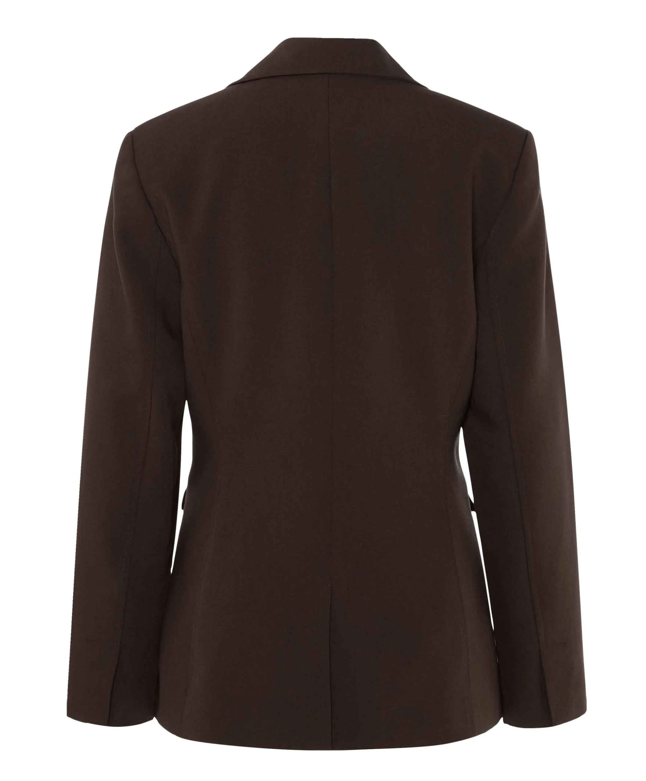 Dames blazer bruin