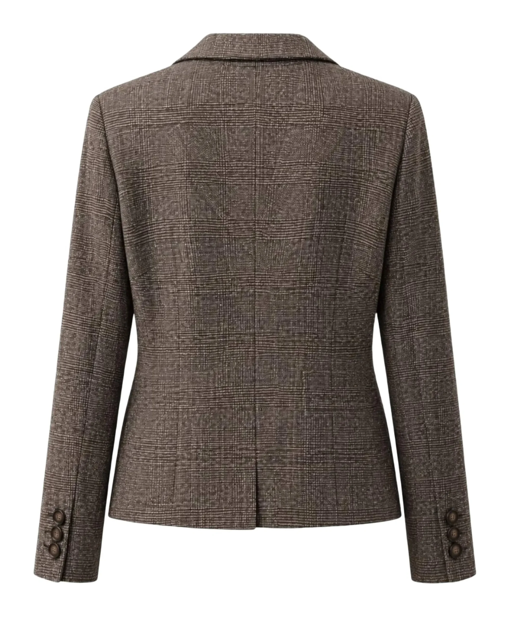 Dames blazer bruin