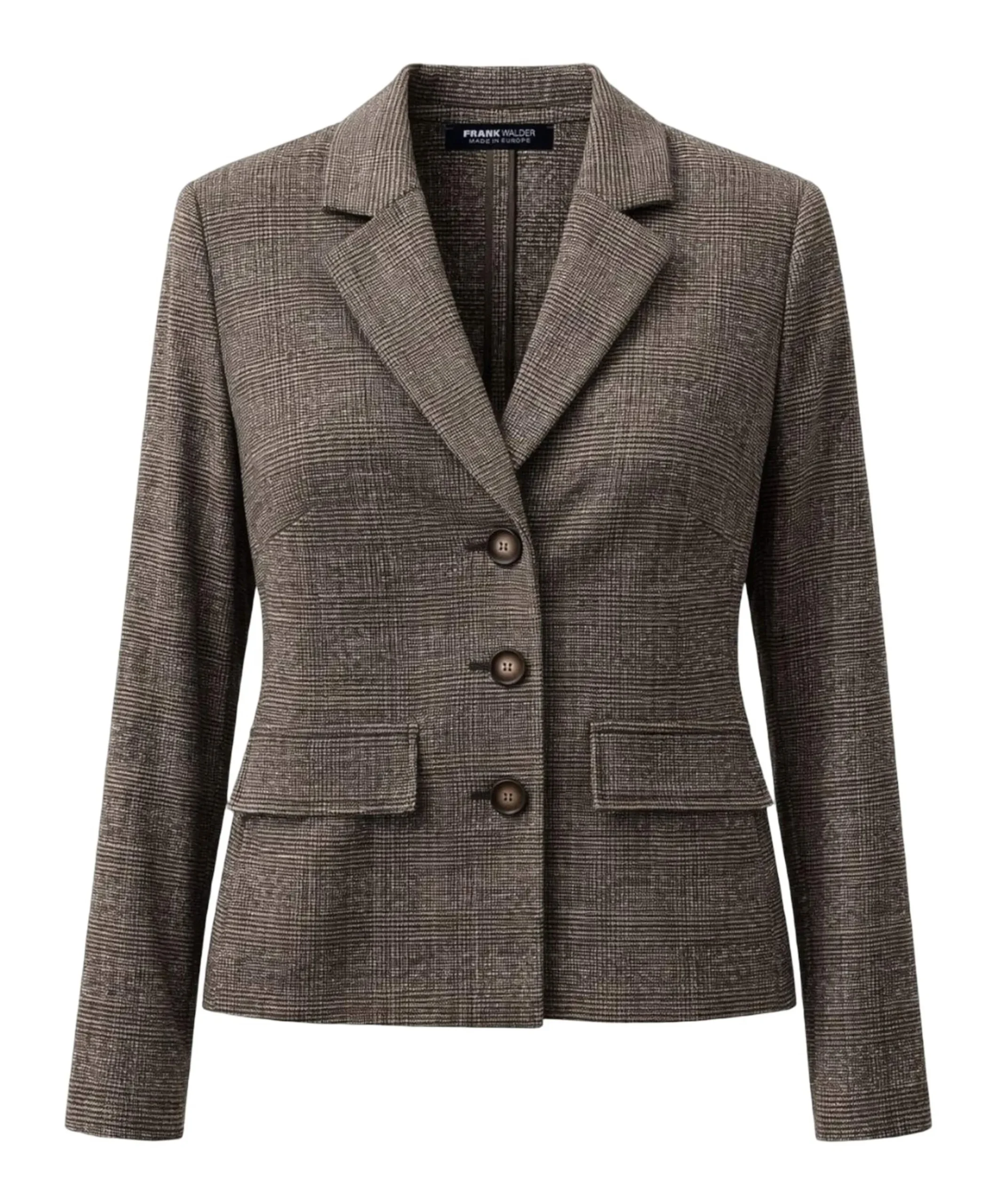 Dames blazer bruin