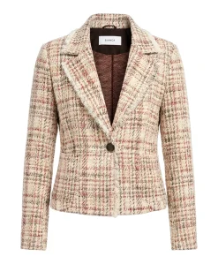 Dames blazer ecru