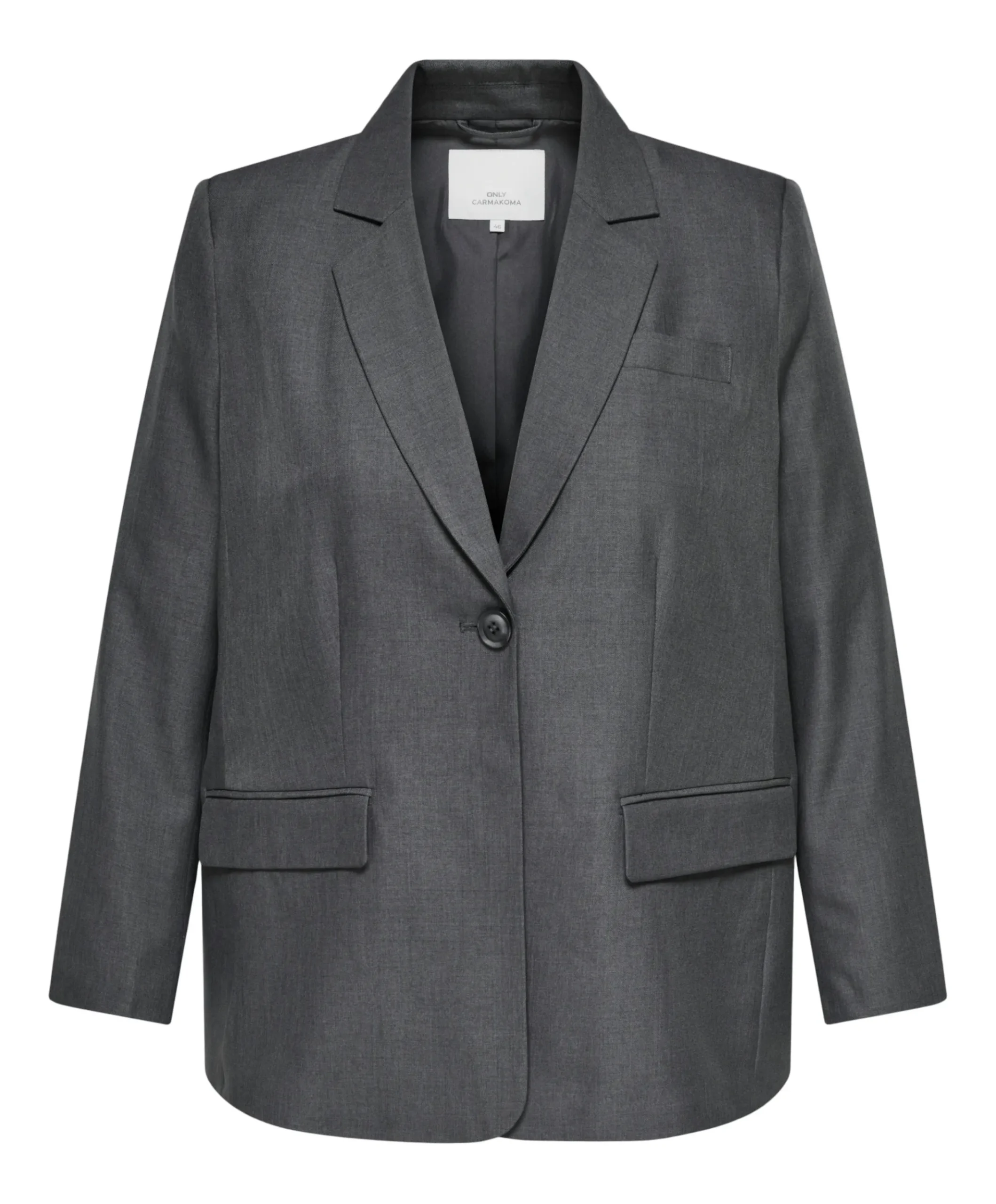 Dames blazer grijs