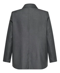 Dames blazer grijs