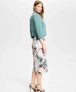 Dames blazer groen