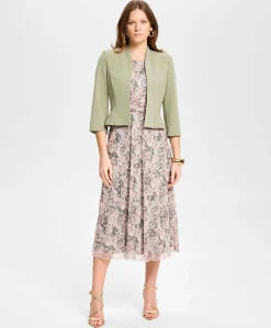 Dames blazer groen