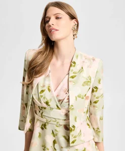 Dames blazer groen