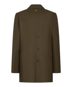 Dames blazer groen