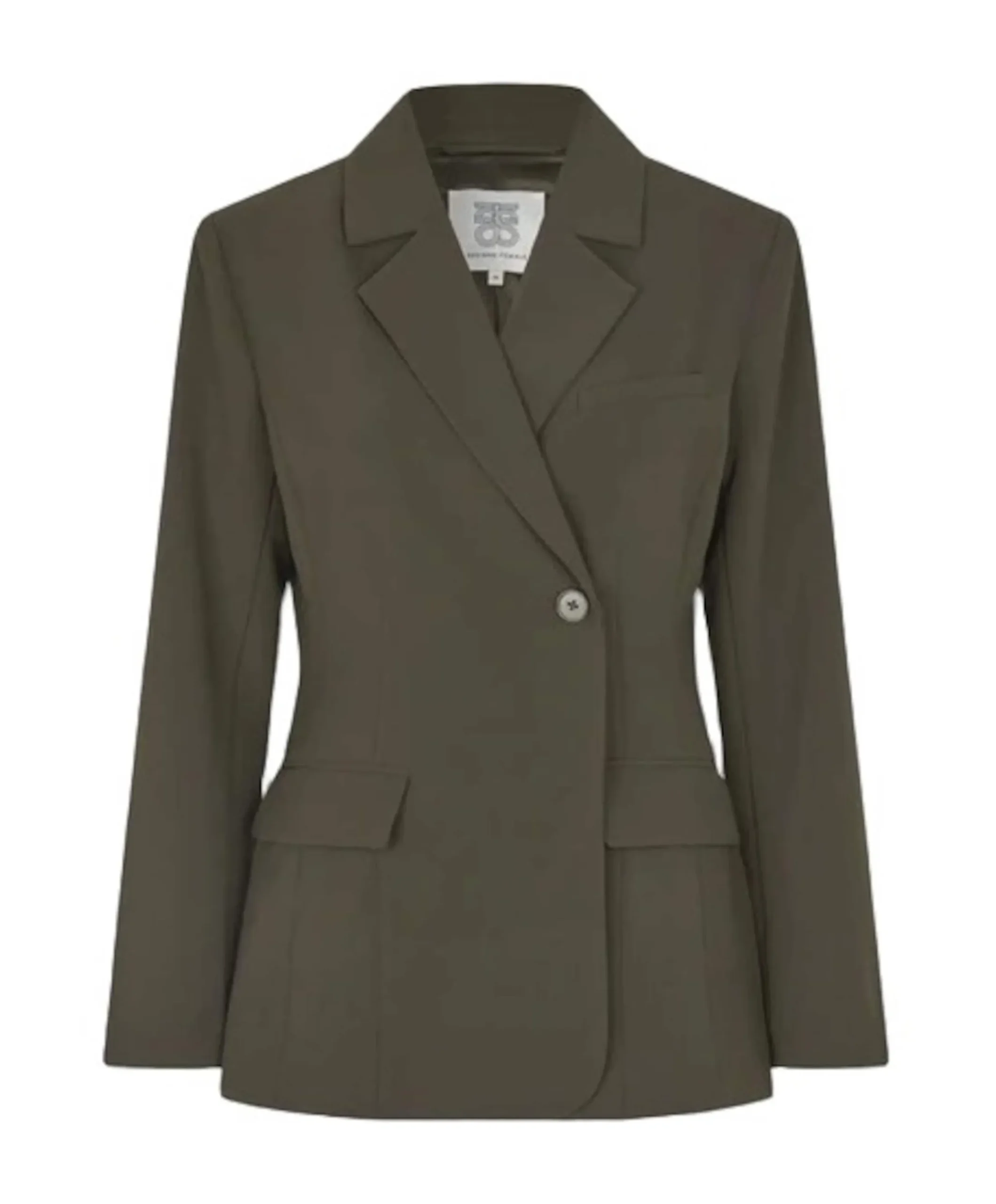 Dames blazer groen