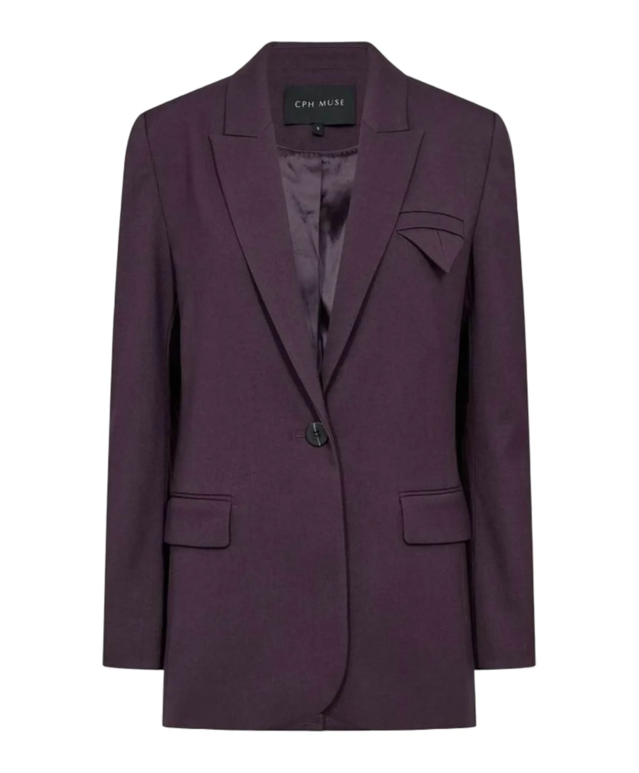 Dames blazer paars