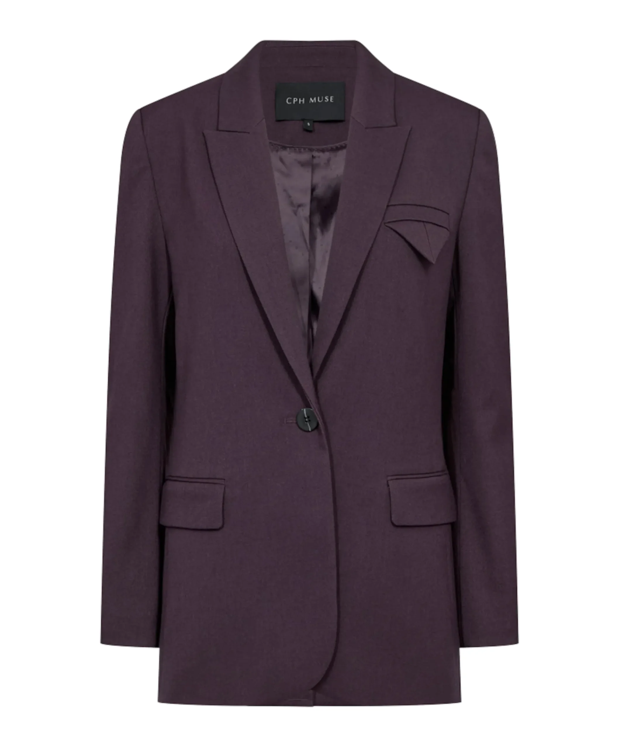 Dames blazer paars