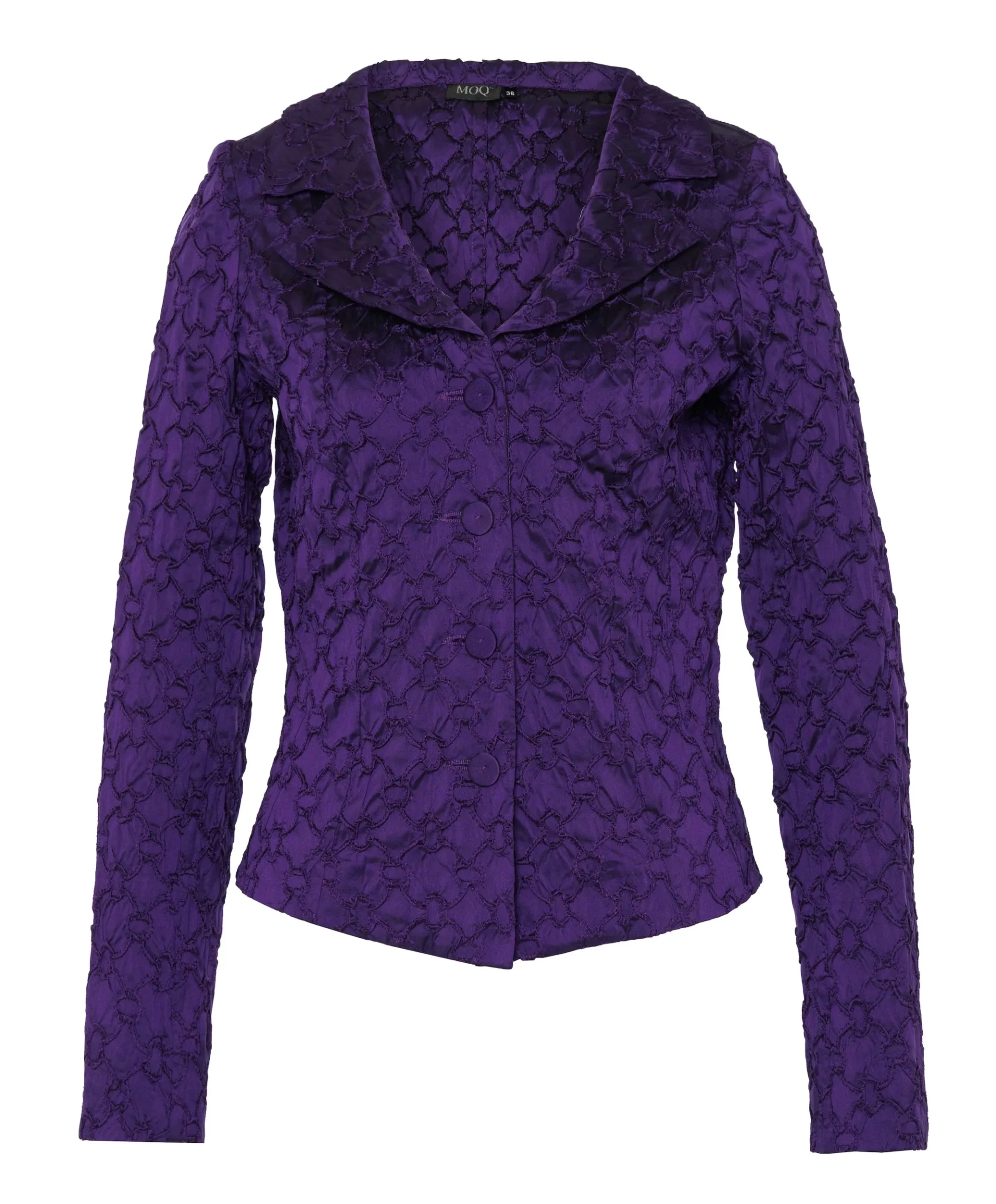 Dames blazer paars