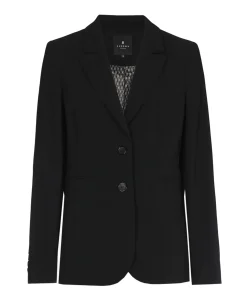 Dames blazer zwart