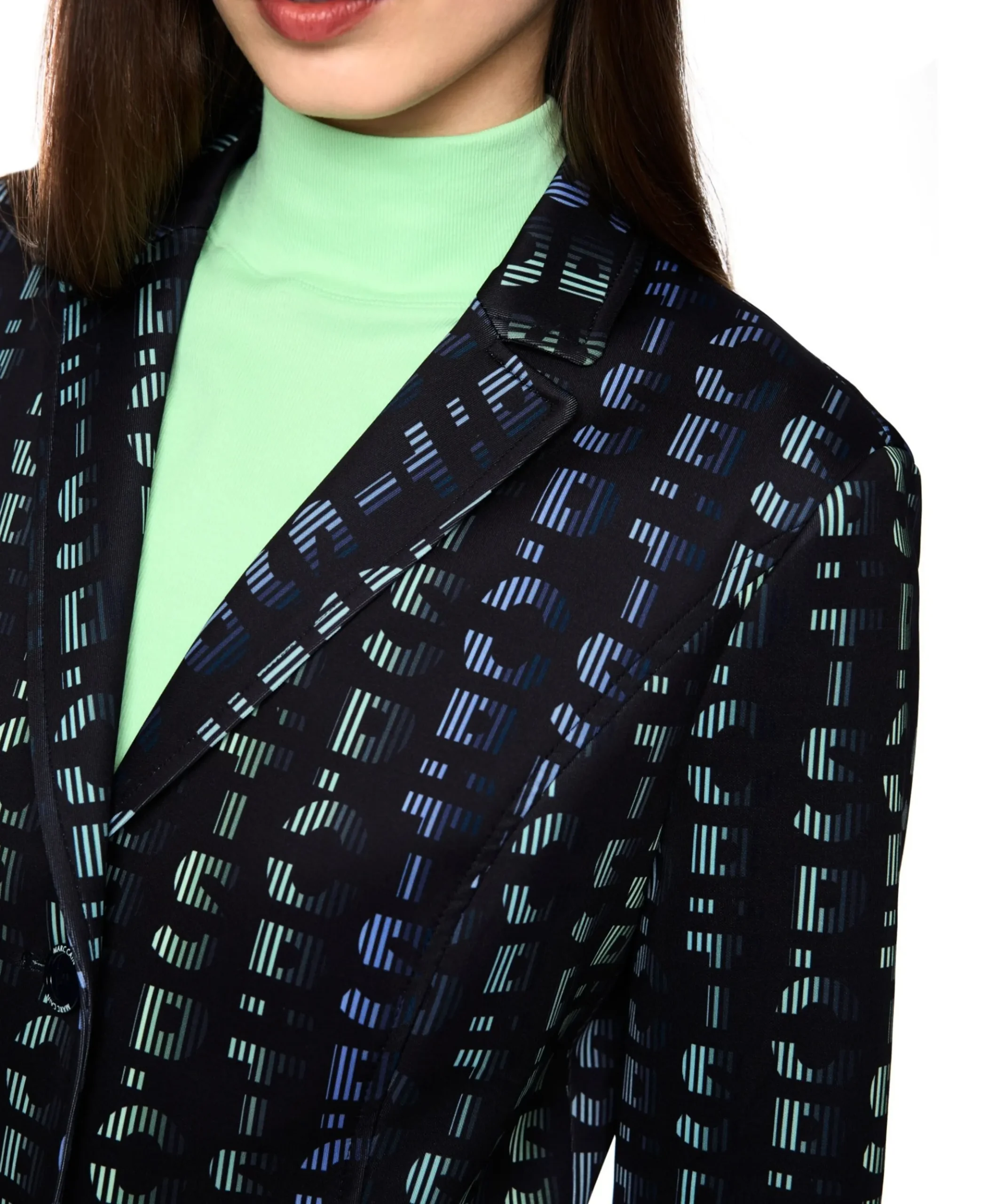 Dames blazer zwart