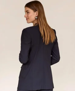 Dames blazer zwart