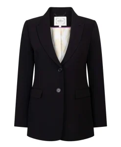 Dames blazer zwart