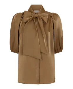 Dames blouse beige