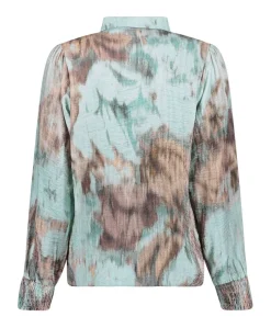 Dames blouse beige