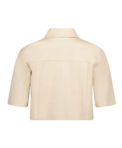 Dames blouse beige