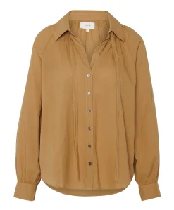 Dames blouse beige