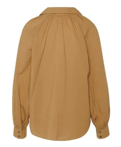 Dames blouse beige