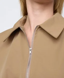 Dames blouse beige