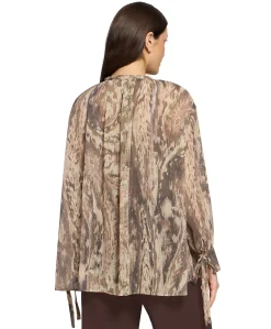 Dames blouse beige