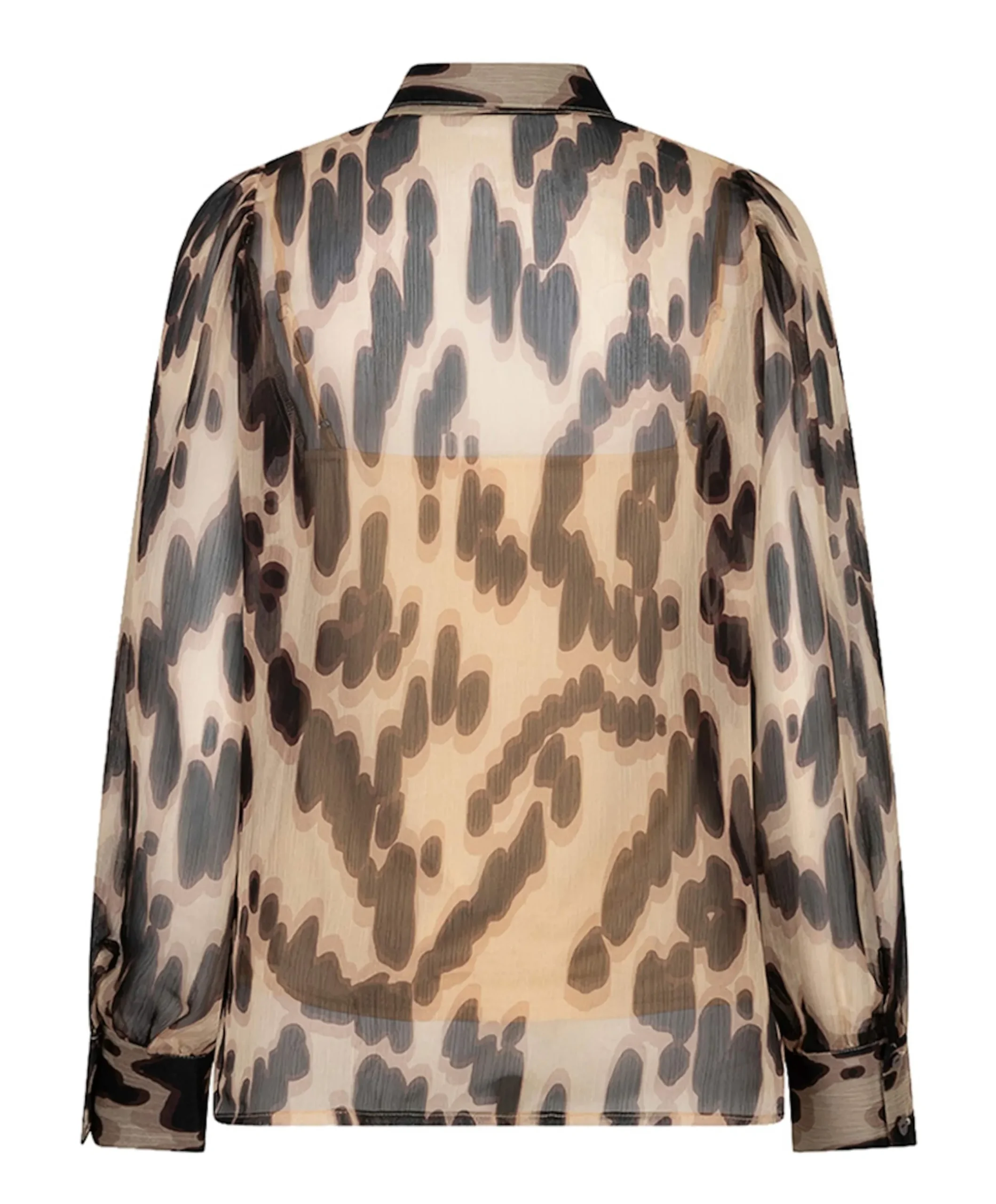 Dames blouse beige